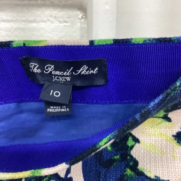 J Crew Pencil Skirt New. Size 10 - Picture 3 of 4